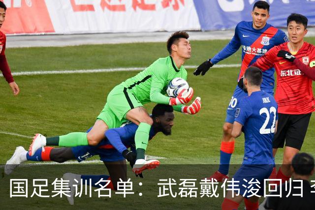 国足集训名单：武磊戴伟浚回归 李昊首次入围
